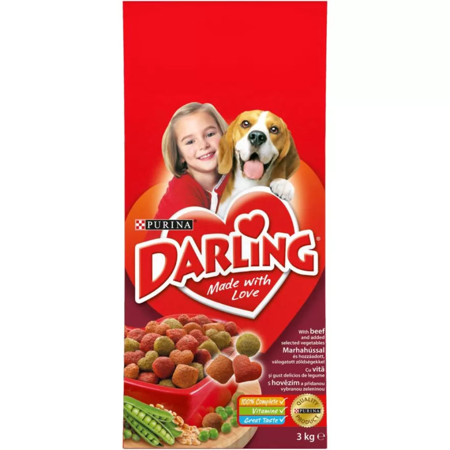 Darling 15kg marha+zöldség