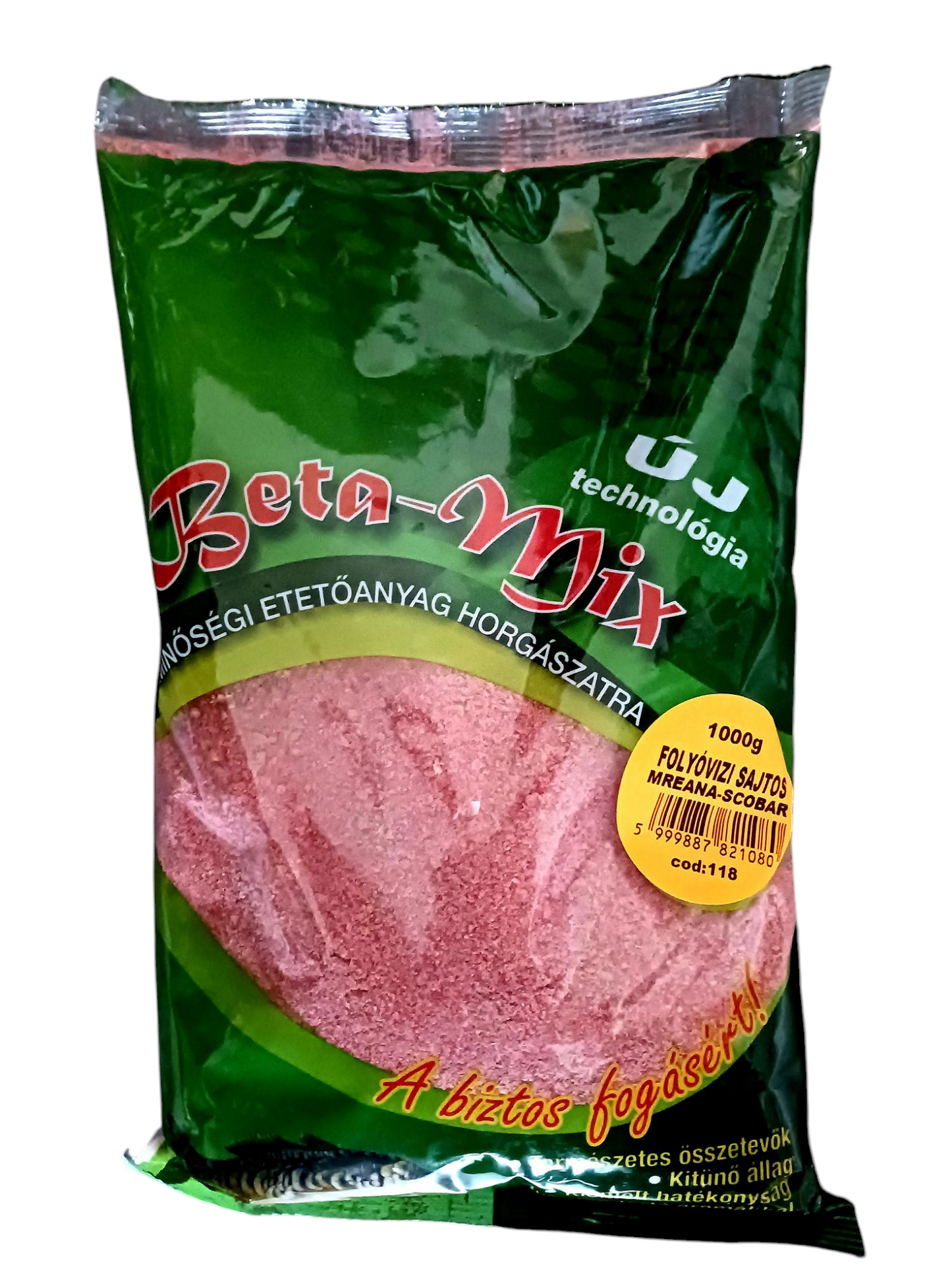 Folyóvizi Sajtos (Piros) etetőanyag 1kg