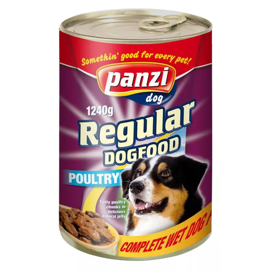 Panzi kutyakonzerv 1240g szárnyas