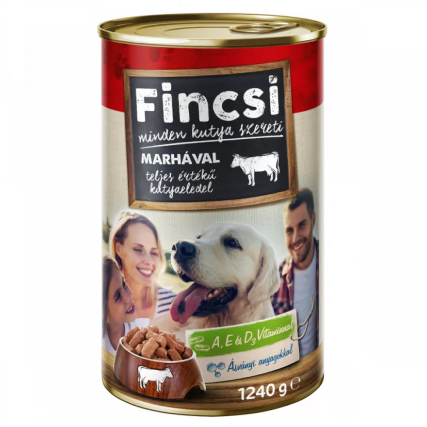 Fincsi 1240g marha ízesítésű