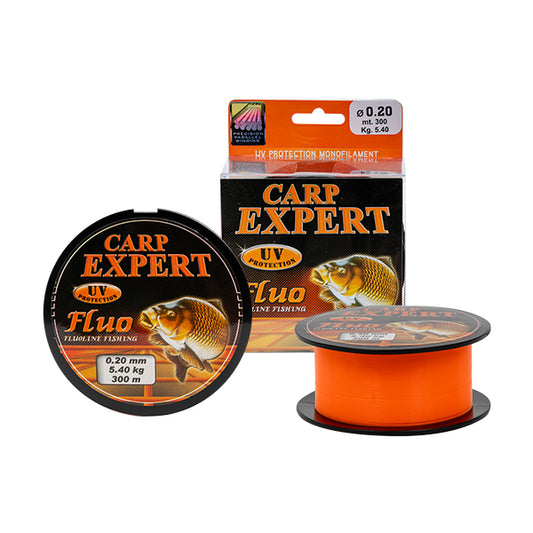 CARP EXPERT UV FLUO ORANGE 300M 0.20