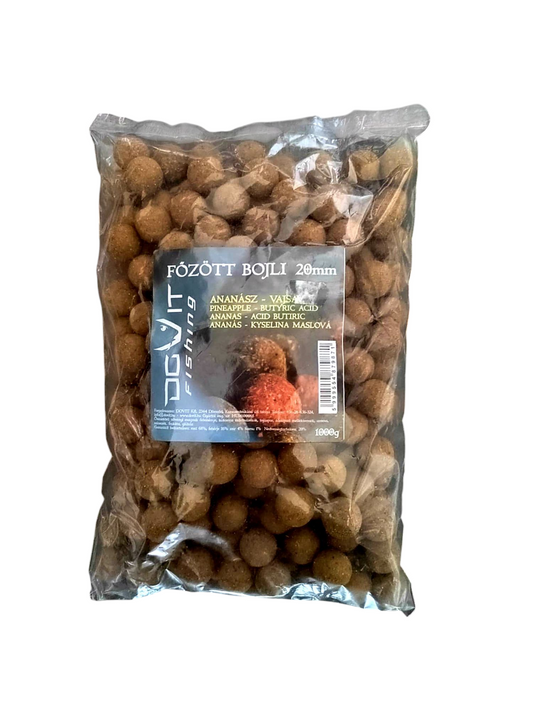 Dovit Főzött Bojli Ananász-Vajsav 20mm 1kg